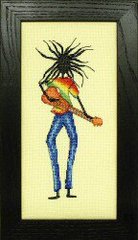 Набір для вишивки хрестиком "The Reggae Dancer" (Танцюрист Реггі) (знятий з в-ва)
