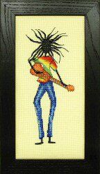 Набор для вышивки крестом "The Reggae Dancer" (Танцор Регги) (снят с пр-ва)