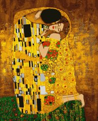 Картина по номерам "Густав Климт "Поцелуй""