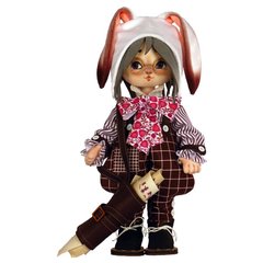 Набор для шитья интерьерной куклы «Белый Кролик»