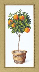 Набор для вышивки крестом "Апельсиновое дерево"