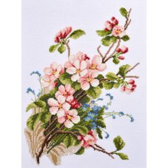Набір для вишивки хрестиком "Яблуневий цвіт"