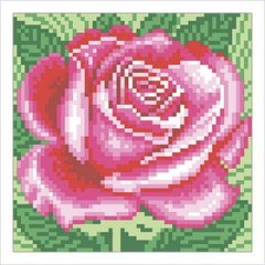 Схема для вышивки бисером "Роза"