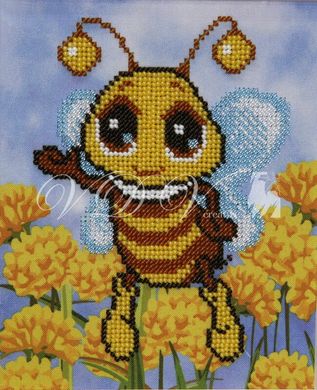 Схема для вышивки бисером "Пчелка"