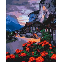 Картина за номерами "Літо в Швейцрії"