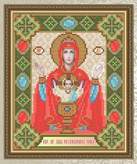 Набор алмазной мозаики "Неупиваемая Чаша Образ Пресвятой Богородицы"
