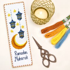 Набір для вишивки хрестиком "Закладка для книг "Рамадан Мубарак""
