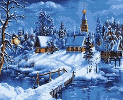 Картина по номерам "Зима"