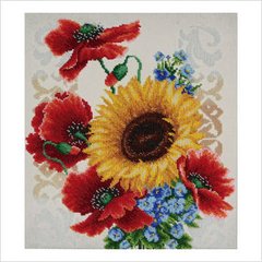 Набор для вышивки бисером "Полевые цветы"