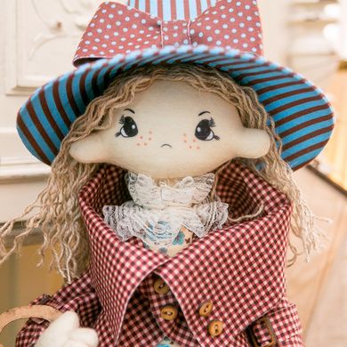 Набір для шиття інтер'єрної каркасної ляльки "Мері"