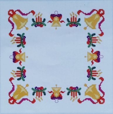 Паперова схема для вишивки "Новий рік"