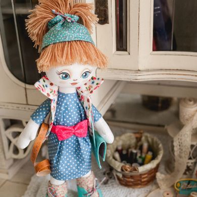 Набор для шитья куклы на льняной основе "Умница"