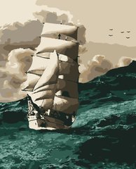 Картина по номерам "Корабель"
