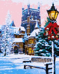 Картина по номерам "Зима в Вестминстере"