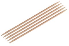Спицы носочные Basix Birch Wood, 20 см, 3.75 мм