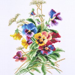 Набор для вышивки крестом "Летние цветы"